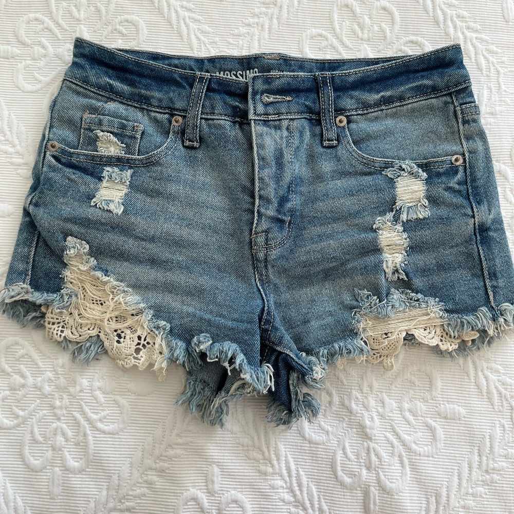 High rise shorts 25